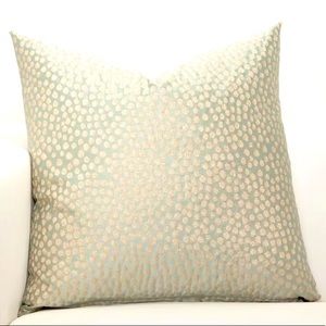 Set of 2 Feather Throw Pillow Covers and Inserts